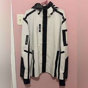 New Rare Puma x UEG windbreaker tech jacket white black